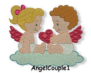 Personalised Embroidered Items - Angels & Fairies (Premium)