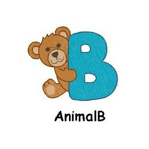 Personalised Embroidered Items - Animals (Premium)