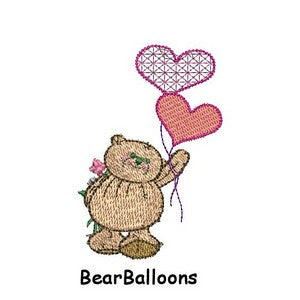 Personalised Embroidered Items - Bears (Premium)