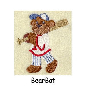 Personalised Embroidered Items - Bears (Premium)