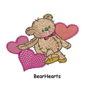 Personalised Embroidered Items - Bears (Premium)