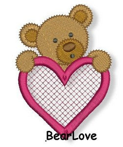 Personalised Embroidered Items -  Bears (Basic)