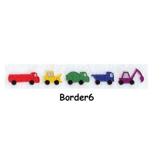 Personalised Embroidered Items - Borders (Basic)