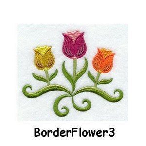 Personalised Embroidered Items -  Borders (Premium)