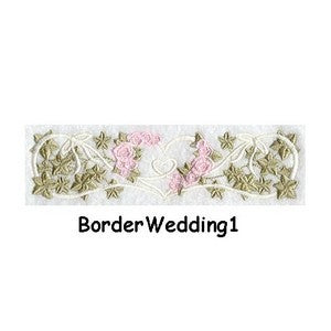 Personalised Embroidered Items -  Borders (Premium)