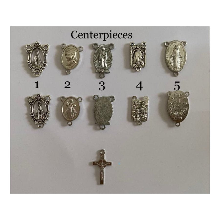 Customised One Decade Rosary Bag Charms