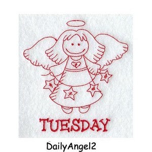 Personalised Embroidered Items - Angels & Fairies (Basic)