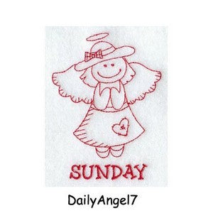 Personalised Embroidered Items - Angels & Fairies (Basic)