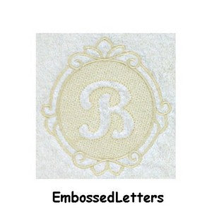 Personalised Embroidered Items - Decorative Fonts (Basic)