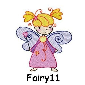 Personalised Embroidered Items - Angels & Fairies (Premium)