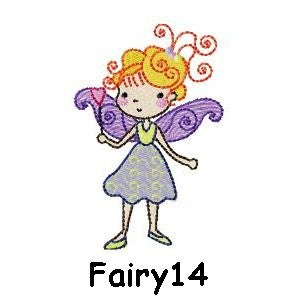 Personalised Embroidered Items - Angels & Fairies (Premium)