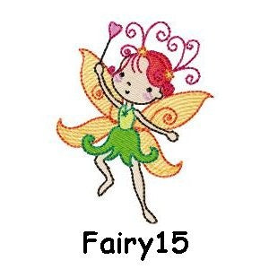 Personalised Embroidered Items - Angels & Fairies (Premium)