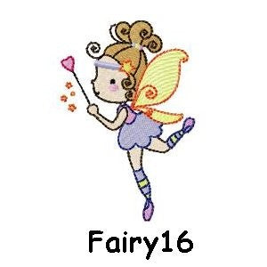 Personalised Embroidered Items - Angels & Fairies (Premium)