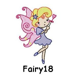 Personalised Embroidered Items - Angels & Fairies (Premium)