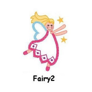 Personalised Embroidered Items - Angels & Fairies (Basic)