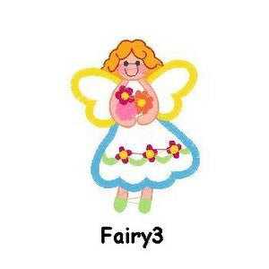 Personalised Embroidered Items - Angels & Fairies (Premium)