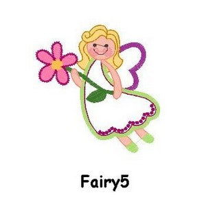 Personalised Embroidered Items - Angels & Fairies (Premium)