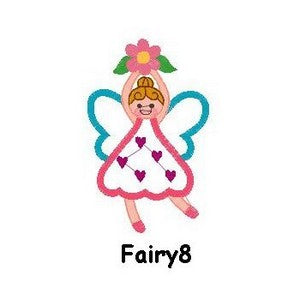 Personalised Embroidered Items - Angels & Fairies (Premium)