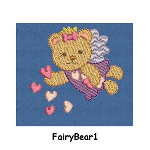 Personalised Embroidered Items - Bears (Premium)