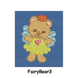 Personalised Embroidered Items - Bears (Premium)