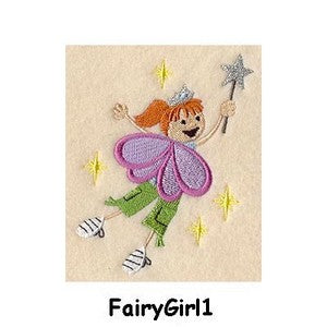 Personalised Embroidered Items - Angels & Fairies (Premium)