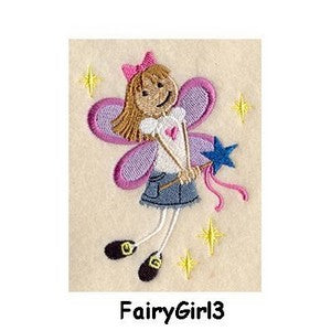 Personalised Embroidered Items - Angels & Fairies (Premium)