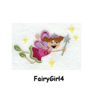 Personalised Embroidered Items - Angels & Fairies (Premium)