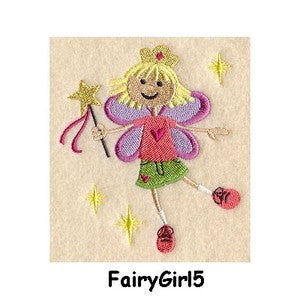 Personalised Embroidered Items - Angels & Fairies (Premium)