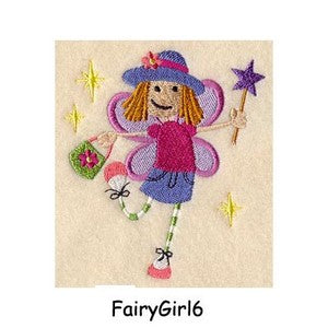 Personalised Embroidered Items - Angels & Fairies (Premium)