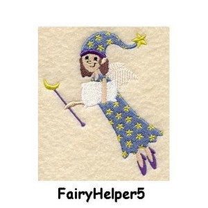 Personalised Embroidered Items - Angels & Fairies (Premium)