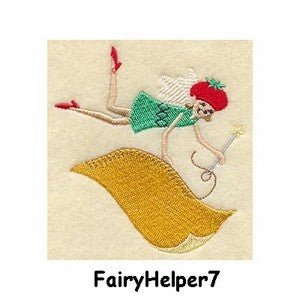 Personalised Embroidered Items - Angels & Fairies (Premium)