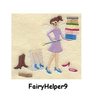 Personalised Embroidered Items - Angels & Fairies (Premium)