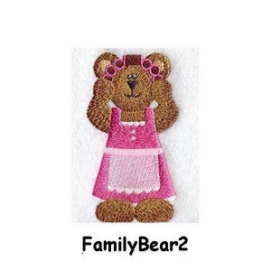 Personalised Embroidered Items - Bears (Premium)