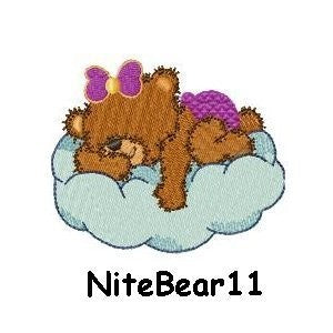 Personalised Embroidered Items - Bears (Premium)