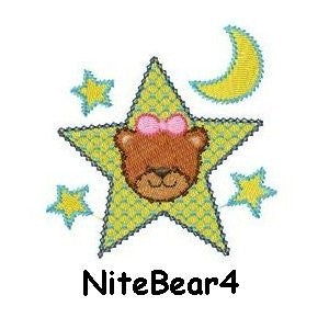 Personalised Embroidered Items - Bears (Premium)