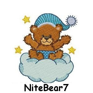 Personalised Embroidered Items - Bears (Premium)