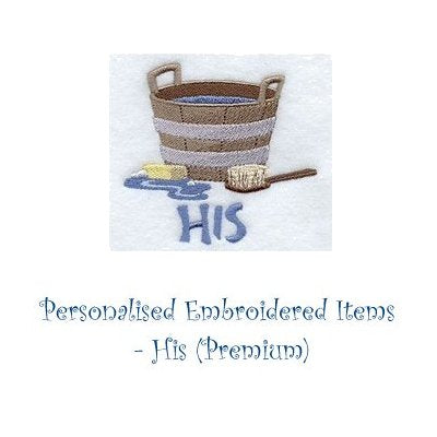 Personalised Embroidered Items - His (Premium)