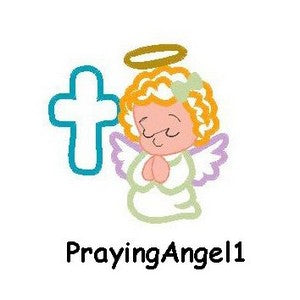 Personalised Embroidered Items - Angels & Fairies (Basic)