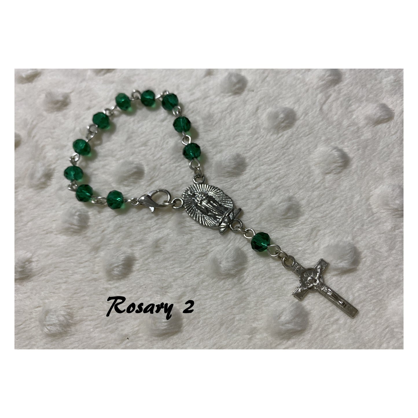 One Decade Rosary Bag Charms