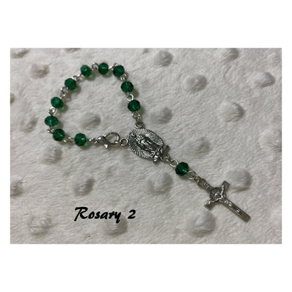 One Decade Rosary Bag Charms