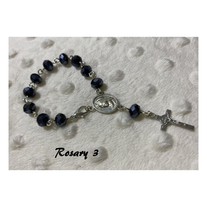 One Decade Rosary Bag Charms