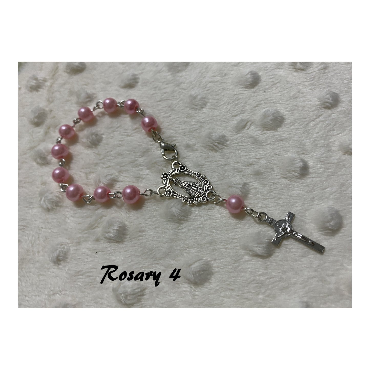 One Decade Rosary Bag Charms