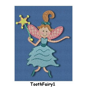 Personalised Embroidered Items - Angels & Fairies (Premium)