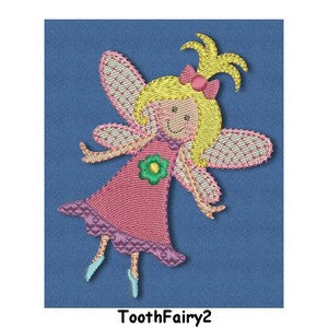 Personalised Embroidered Items - Angels & Fairies (Premium)