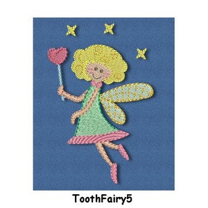 Personalised Embroidered Items - Angels & Fairies (Premium)