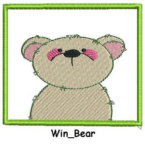 Personalised Embroidered Items - Bears (Premium)